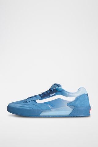 Baskets en cuir Skate AVE 2.0 - Bleu et blanc