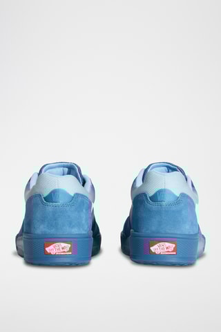 Baskets en cuir Skate AVE 2.0 - Bleu et blanc
