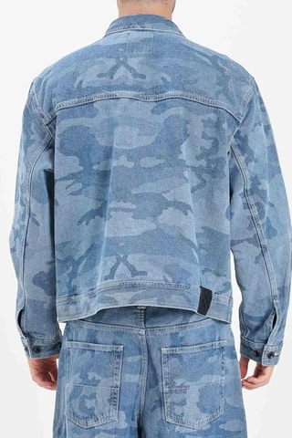 Veste en jean - Bleu cobalt