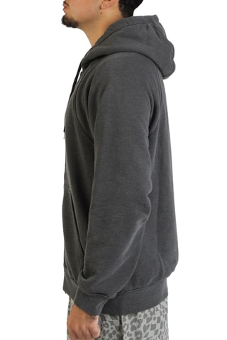 Sweat à capuche - Noir chiné