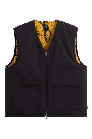 Veste sans manches réversible - Noir