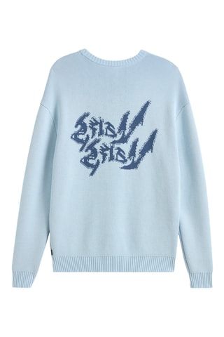 Pull en coton biologique - Ciel