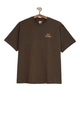 T-shirt loose - Marron foncé