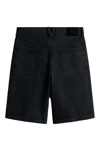Short loose en jean - Noir
