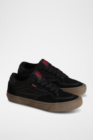 Baskets en nubuck Skate Rowan - Noir