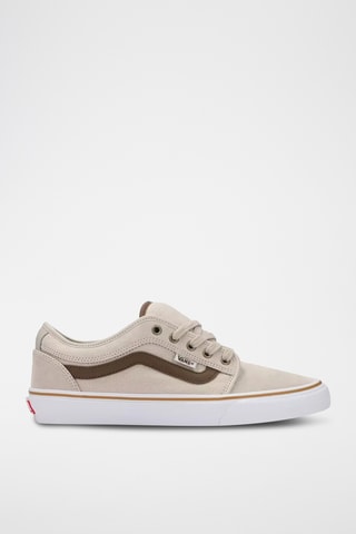 Baskets en nubuck Skate Chukka Low Sidestripe - Beige