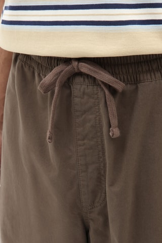 Pantalon baggy - Marron