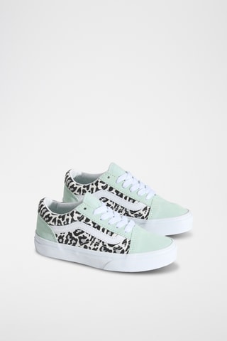 Baskets en nubuck Old Skool - Bleu clair