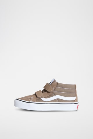 Baskets montantes en cuir SK8-Mid Reissue V - Marron