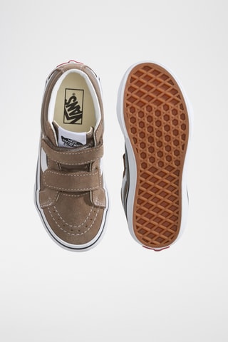 Baskets montantes en cuir SK8-Mid Reissue V - Marron
