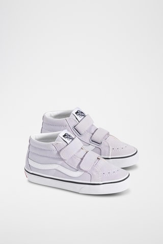 Baskets montantes en cuir SK8-Mid Reissue V - Mauve
