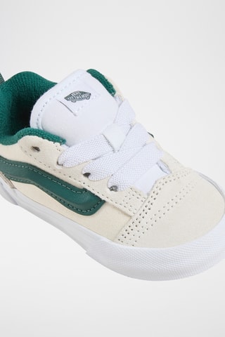 Baskets en cuir Knu Skool - Vert foncé