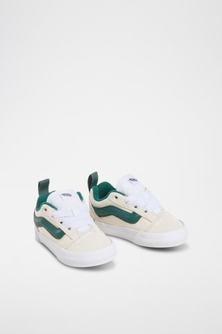 Baskets en cuir Knu Skool - Vert foncé