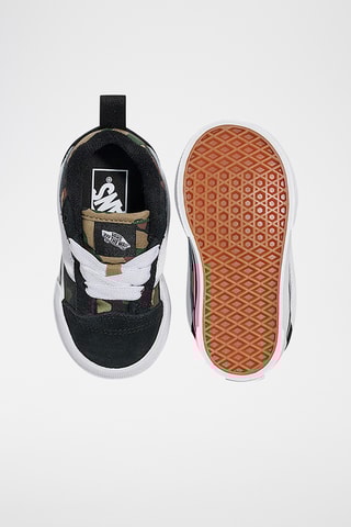 Baskets en cuir Knu Skool - Noir et vert