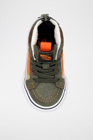 Baskets montantes en nubuck MTE SK8-Hi Zip - Vert foncé