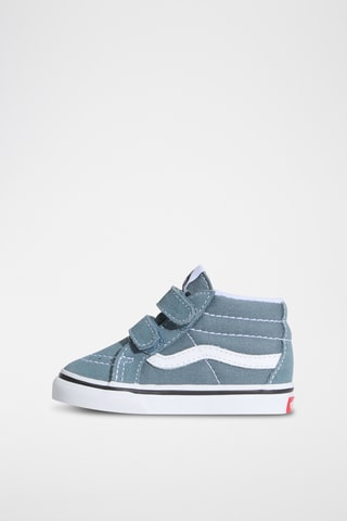 Baskets montantes en nubuck SK8-Mid Reissue V - Bleu clair