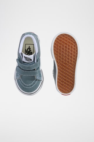 Baskets montantes en nubuck SK8-Mid Reissue V - Bleu clair