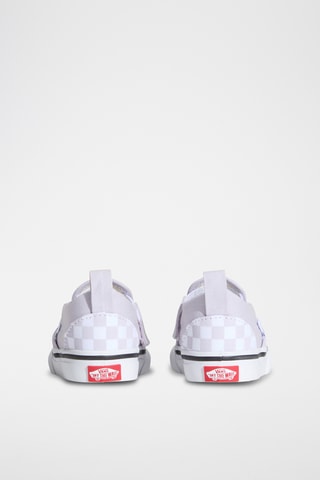 Slip-on - Blanc et violet clair