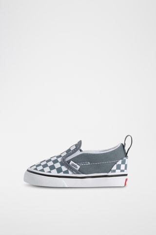 Slip-on - Bleu cobalt et blanc