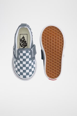 Slip-on - Bleu cobalt et blanc