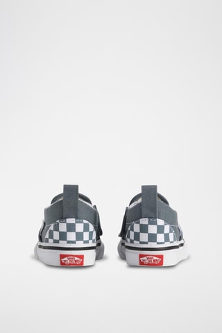 Slip-on - Bleu cobalt et blanc