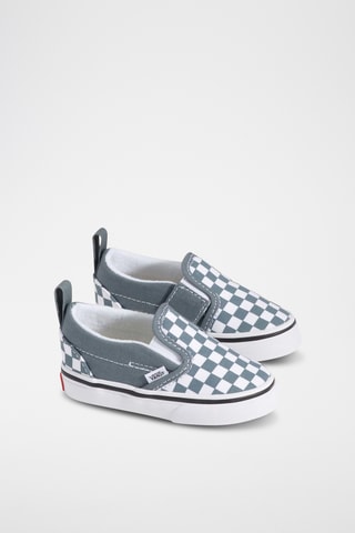 Slip-on - Bleu cobalt et blanc