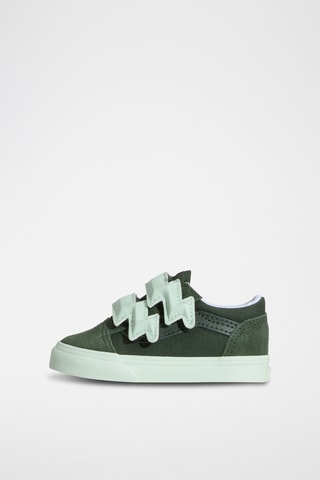 Baskets en nubuck Old Skool V Bolt Strap - Vert