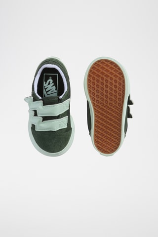 Baskets en nubuck Old Skool V Bolt Strap - Vert