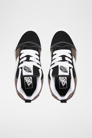 Baskets en cuir Knu Skool - Noir et marron