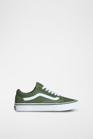 Baskets en nubuck Old Skool - Vert foncé