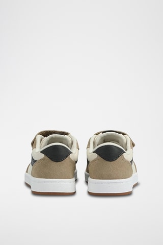 Baskets en cuir Ryland LS V - Beige