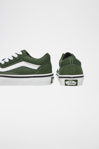Baskets cuir Old Skool - Vert