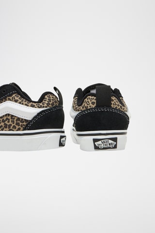 Baskets en nubuck Knu Skool - Noir et beige