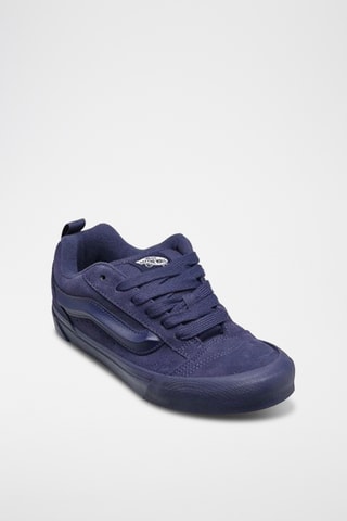 Baskets en cuir Knu Skool - Bleu marine