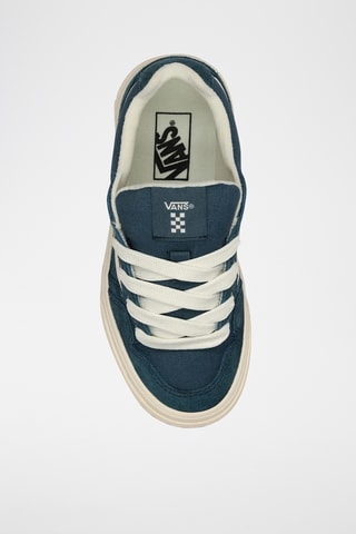 Baskets en cuir Caldrone - Ciel