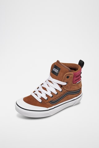 Baskets montantes en cuir Ashwood Hi - Marron