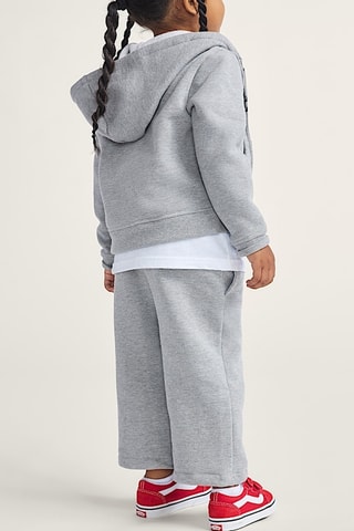 Sweat à capuche - Gris clair chiné