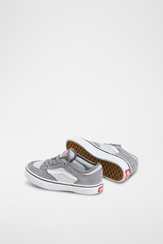 Baskets en cuir Rowley Classic - Gris foncé