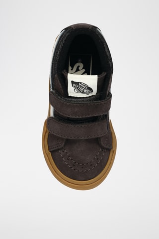 Baskets montantes en cuir SK8-Mid Reissue V - Noir