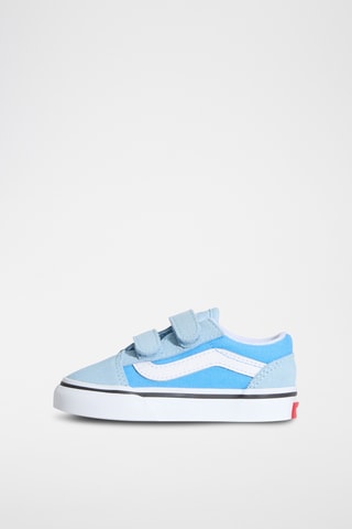 Baskets en cuir Old Skool V - Bleu