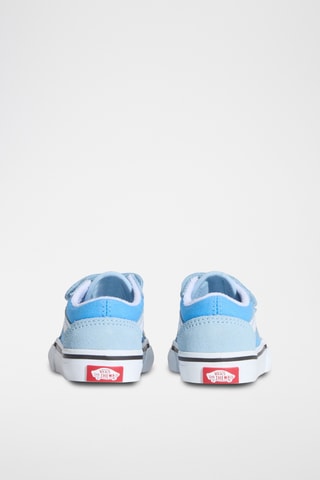 Baskets en cuir Old Skool V - Bleu