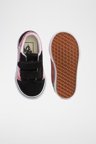 Baskets en nubuck Old Skool V - Noir et mauve