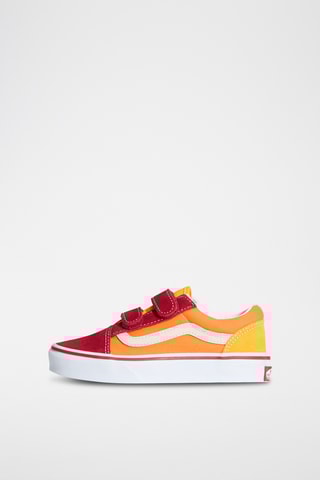 Baskets en cuir Old Skool V - Jaune