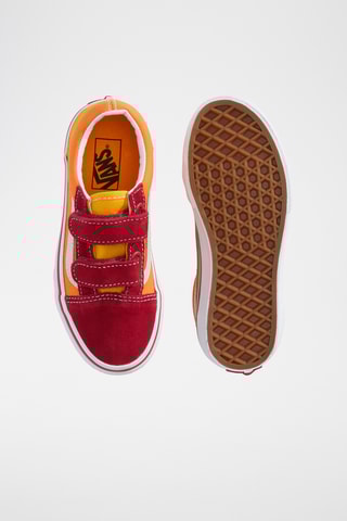 Baskets en cuir Old Skool V - Jaune