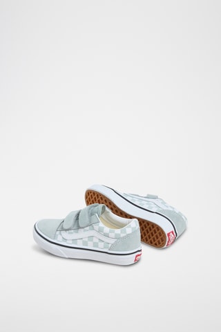 Baskets en cuir Old Skool V - Gris clair
