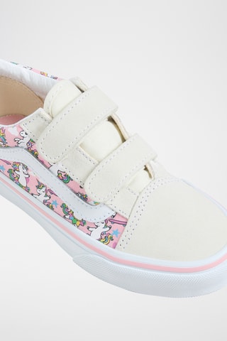 Baskets en cuir Old Skool V - Blanc
