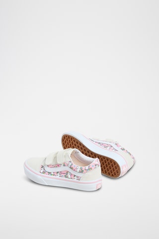 Baskets en cuir Old Skool V - Blanc