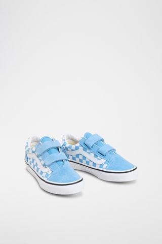 Baskets en cuir Old Skool V - Ciel