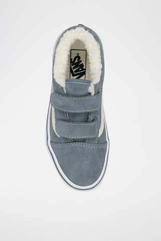 Baskets fourrées en cuir - Gris