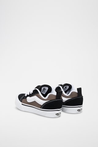 Baskets en nubuck Knu Skool - Noir et gris foncé